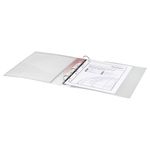 Snopake Presentation 4 A4 Ring Binder 25mm Clear 13368