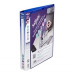 Snopake Executive Presentation 4D-Ring Binder A4 Electra Blue 13387