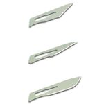 Swordfish Scalpel No.3 Handle With 4 Blades Metal 43110