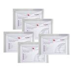 Snopake Polyfile Classic Foolscap Clear (Pack of 5) 11154X