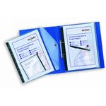 Snopake Polyfile Ring Binder Wallet A4 Clear (Pack of 5) 12566