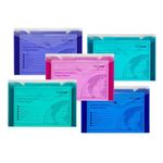 Snopake Polyfile Trio Electra Assorted A4 (Pack of 5) 14967