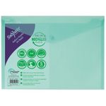 Snopake Reborn Polyfile A4 Assorted (Pack of 5) 15912