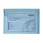 Snopake Reborn Polyfile Foolscap Assorted (Pack of 5) 15914