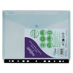 Reborn Polyfile Ring Binder Wallet Landscape Assorted (Pack of 5) 15916