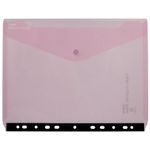 Reborn Polyfile Ring Binder Wallet Landscape Assorted (Pack of 5) 15916