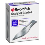 Swordfish Scalpel Blades No.10A Metal (100 Pack) 43802