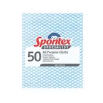 Spontex Specialist All Purpose Cloths Blue (Pack of 50) 19900102