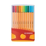 Stabilo Point 88 Fineliner Pen Colorparade Assorted (Pack of 20) 8820-03