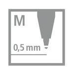 Stabilo Pointball Retractable Ballpoint Pen Blue (Pack of 10) 6030/41