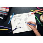 Stabilo PointMax Nylon Sign Pen Black (Pack of 10) 488/46