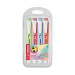 Stabilo Swing Cool Highlighter Pastel Assorted (Pack of 4) 275/4-08-1