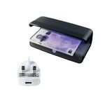 Safescan 55 UV Conterfeit Detector + Adapter Plug Pack of 2 SSC800003