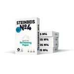 Steinbeis No.4 Recycled Paper Brilliant White A4 80g (Pack of 2500) K1701201080A