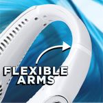 Status Rechargeable Neck Fan USB White SNECKFAN36001PB6