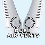 Status Rechargeable Neck Fan USB White SNECKFAN36001PB6