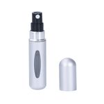 Status Travel Perfume Atomisers Silver/Rose Pink (Pack of 2) SPERFATOM2