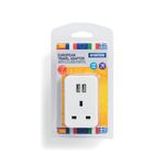 Status European USB Travel Adaptor (3 Pack) S2USBPTEURO1PK3