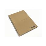 Silvine Luxpad Recycled Hardback Kraft Notebook 160pp A4 THBPINA4KR