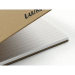 Silvine Luxpad Recycled Hardback Kraft Notebook 160pp A5 THBPINA5KR