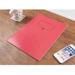 Silvine Recycled Exercise Book Lined with Margin 64 Pages A4 Red (Pack of 10) EXRE101