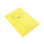 Silvine Recycled Exercise Book Lined with Margin 64 Pages A4 Yellow (Pack of 10) EXRE103