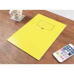 Silvine Recycled Exercise Book Lined with Margin 64 Pages A4 Yellow (Pack of 10) EXRE103