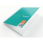 Silvine Luxpad Professional Wirebound Notebook Ruled with Margin 200 Pages A5+ (Pack of 3) LUXA5MT