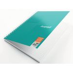 Silvine Luxpad Professional Wirebound Notebook Ruled with Margin 200 Pages A4+ (Pack of 3) LUXA4MT