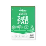 Silvine Everyday Recycled Ruled Refill Pad A4 (6 Pack) RE4FM-T