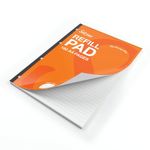 Silvine Punched Feint Ruled Sidebound Refill Pad 160 Pages A4 (6 Pack) A4SRPFM