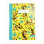 Silvine Casebound Notebook Ruled with Margin 80 Pages A4 Assorted (Pack of 12) NBA4SG