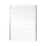 Silvine Luxpad Twin Wire Casebound Notebook 140 Pages A4 (Pack of 6) THBA4AC