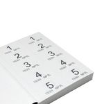 Cloakroom and Raffle Tickets 1-1000 (6 Pack) CRT1000