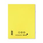 Silvine Exercise Book Ruled 229x178mm Yellow (Pack of 10) EX103
