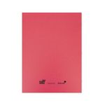 Silvine Tough Shell Exercise Book A4+ Red (Pack of 25) EX153