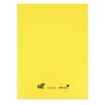 Silvine Tough Shell Exercise Book A4+ Yellow (Pack of 25) EX154
