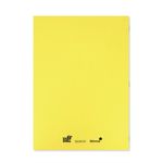 Silvine Tough Shell Exercise Book A4+ Yellow (Pack of 25) EX154