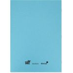 Silvine Tough Shell Exercise Book A4+ Blue (Pack of 25) EX155