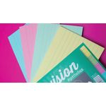Silvine Luxpad Revision 48 Ringbound Flash Cards Ruled Assorted (Pack of 20) PADSC53