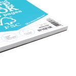 Silvine Envrionmentally Friendly Wirebound Notebook 160 Pages A5 (5 Pack) FSCTWA5