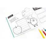 Silvine Primary Mindfulness Journal KS2 Class A5 Green (Pack of 30) EX233