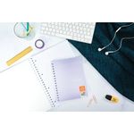 Silvine Luxpad Metallic 200 Page A5+ Assorted (Pack of 3) LUXA5MAC