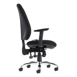 Senza Ergo 24hr ergonomic asynchro task chair - black