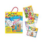Artbox Childrens Travel Activity Set Pack of 6 6893