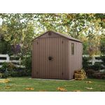 Keter Darwin Shed 6x6ft Wood Brown KET252003