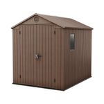 Keter Darwin Shed 6x8ft Wood Brown KET252004