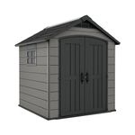 Keter Premier Shed 7.5x7ft Grey KET249198