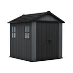 Keter Newton Plus Shed 7.5x7ft Grey KET260263