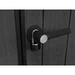 Keter Newton Plus Shed 7x7.5ft Grey KET260264